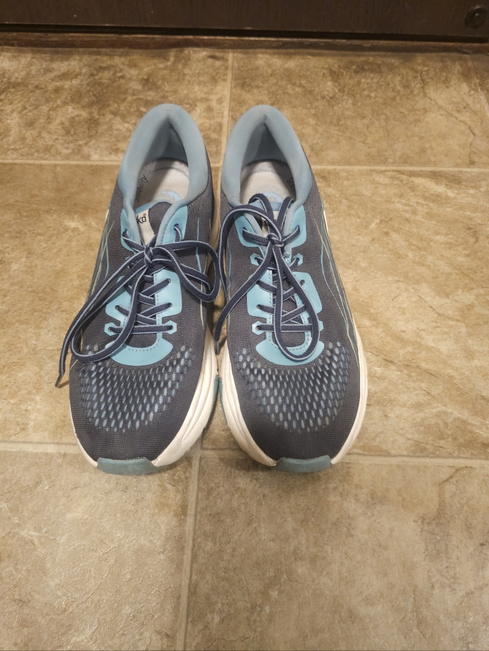 Dansko Women's Navy and Light Blue Athletic Sneakers Size 40